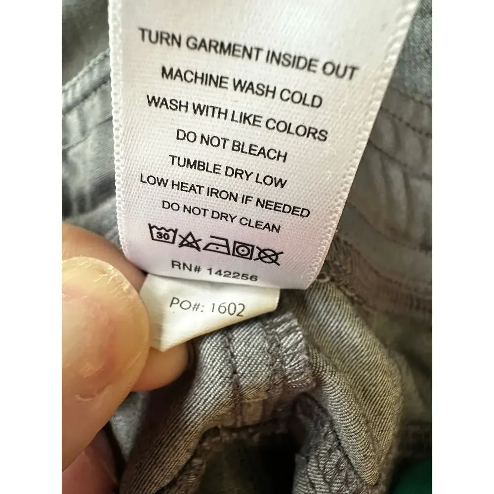 Figs Axim Scrub Pants T2001S Grey Cargo 4 Pockets PO 1602 Nurse Men's Medium